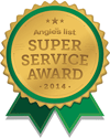 Angie's List 2014 Super Service Award Winner
