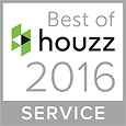Houzz Best of 2016 Service Award Winner