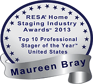 Real Estate Staging Association (RESA) Top 10 Pro Home Stager 2013 US