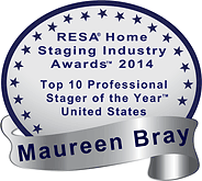 Real Estate Staging Association (RESA) Top 10 Pro Home Stager 2014 US