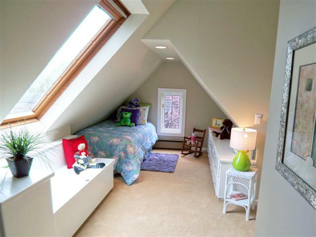 Staged child's room