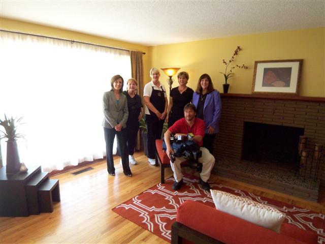Room Solutions Staging with KATU News Team Portland OR