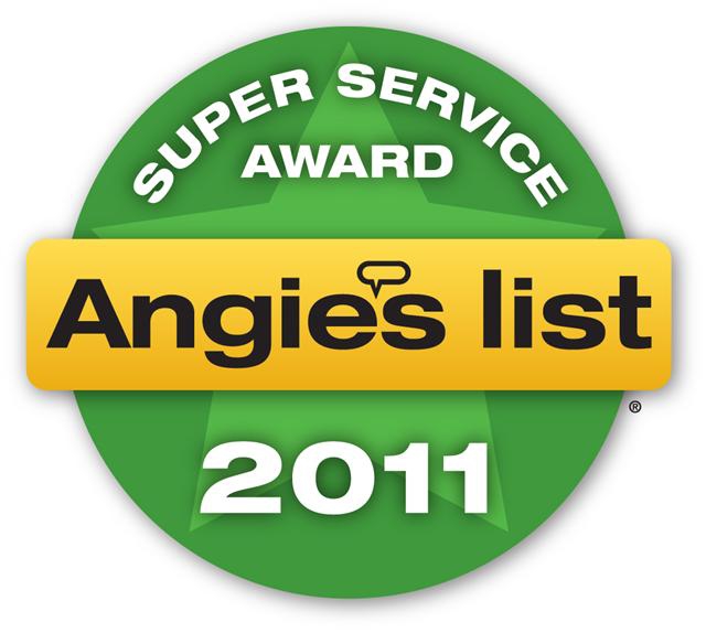 Angies List super service award 2011 for Portland home staging