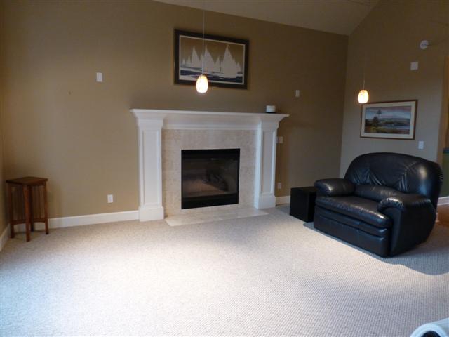 living room before staging by Room Solutions