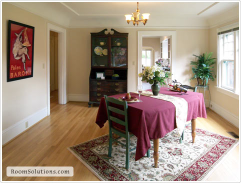 Dining Room Home Staging in Portland Oregon