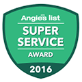 Angie's List 2016 Super Service Award Winner
