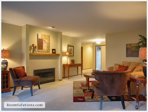 Home staging (occupied) by Room Solutions Staging in Portland, OR