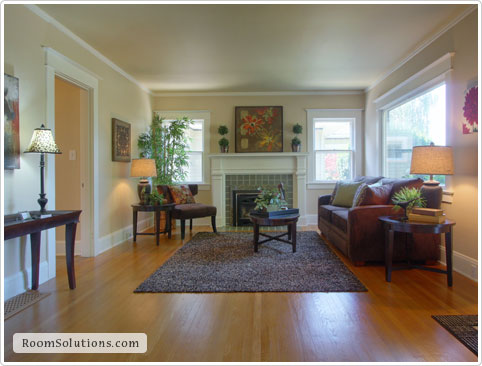 Home staging (occupied) by Room Solutions Staging in Portland, OR