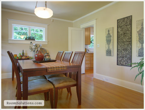 Home staging (occupied) by Room Solutions Staging in Portland, OR