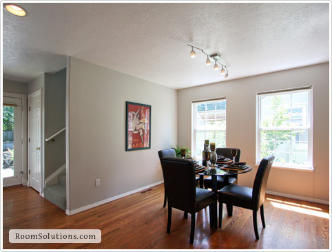 Home staging (occupied) by Room Solutions Staging in Portland, OR