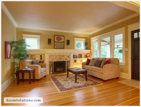 Home staging (occupied) by Room Solutions Staging in Portland, OR