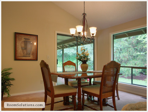 Home staging (occupied) by Room Solutions Staging in Portland, OR
