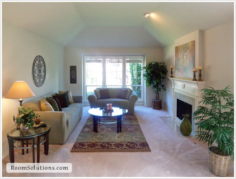 Home staging (occupied) by Room Solutions Staging in Portland, OR