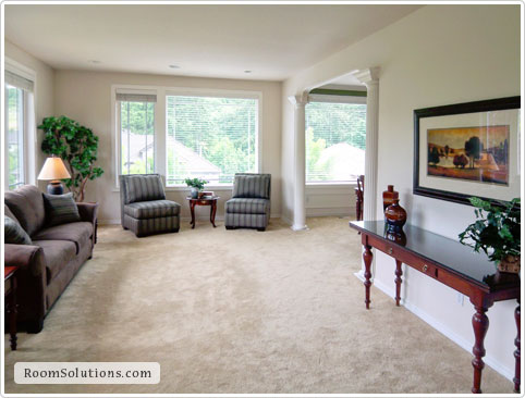 Home staging (occupied) by Room Solutions Staging in Portland, OR